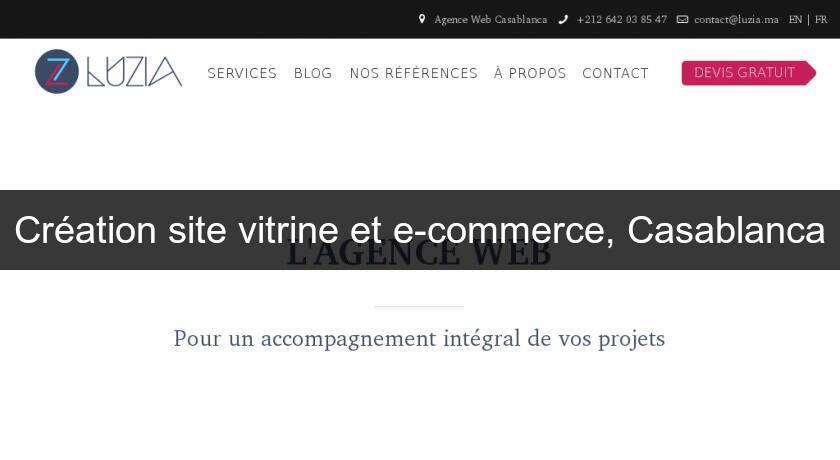 Création site vitrine et e-commerce, Casablanca Création site vitrine et e-commerce, Casablanca