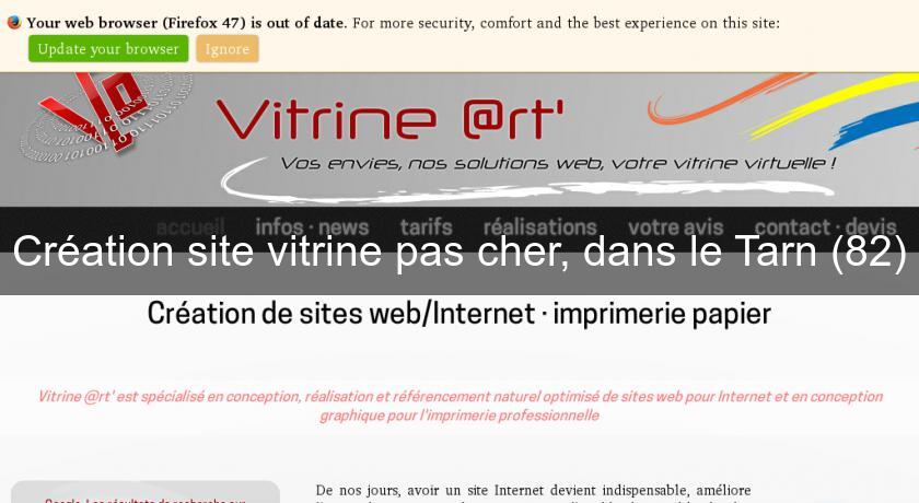Création site vitrine pas cher, dans le Tarn (82) Création site vitrine pas cher, dans le Tarn (82)