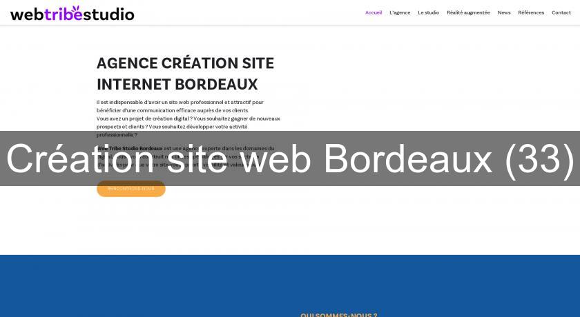 Création site web Bordeaux (33)