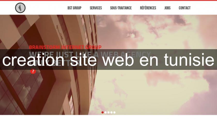 creation site web en tunisie creation site web en tunisie
