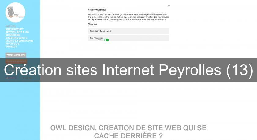 Création sites Internet Peyrolles (13) Création sites Internet Peyrolles (13)
