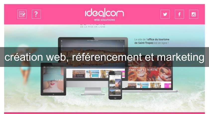 création web, référencement et marketing création web, référencement et marketing