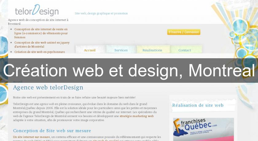 Création web et design, Montreal Création web et design, Montreal