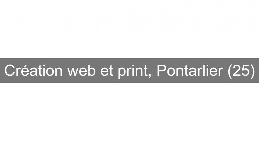 Création web et print, Pontarlier (25)