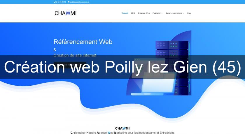 Création web Poilly lez Gien (45) Création web Poilly lez Gien (45)