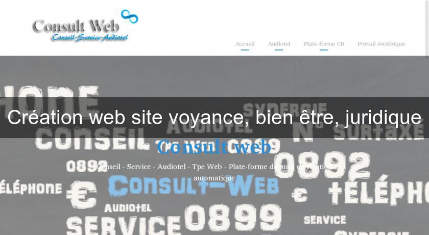 Création web site voyance, bien être, juridique Création web site voyance, bien être, juridique