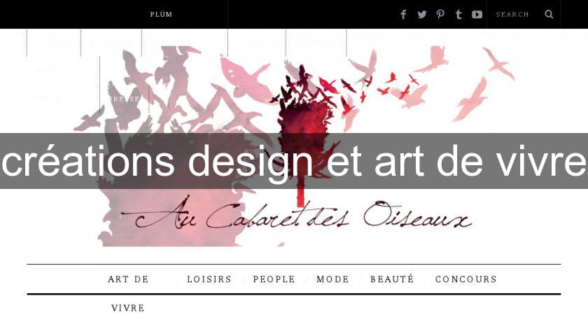 créations design et art de vivre