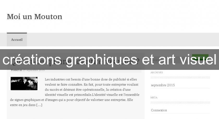 créations graphiques et art visuel