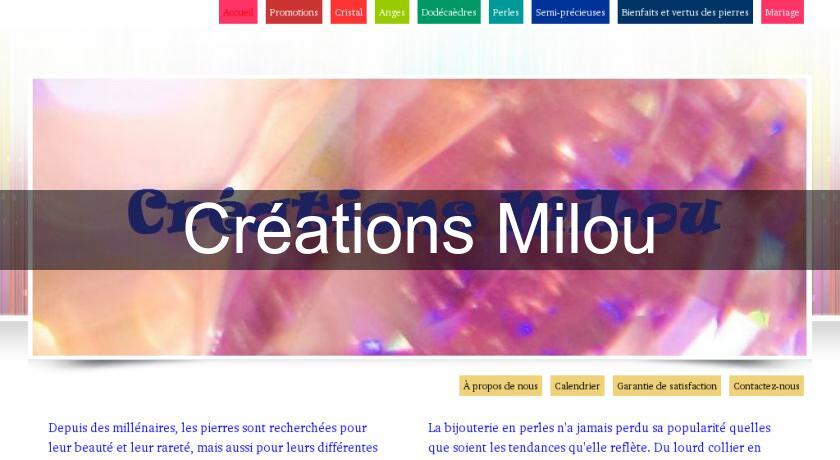 Créations Milou Créations Milou