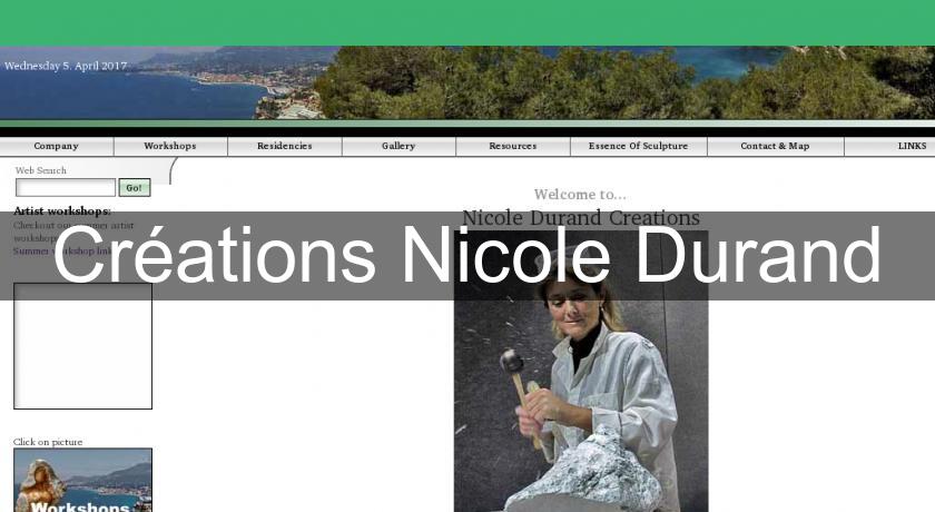 Créations Nicole Durand Créations Nicole Durand