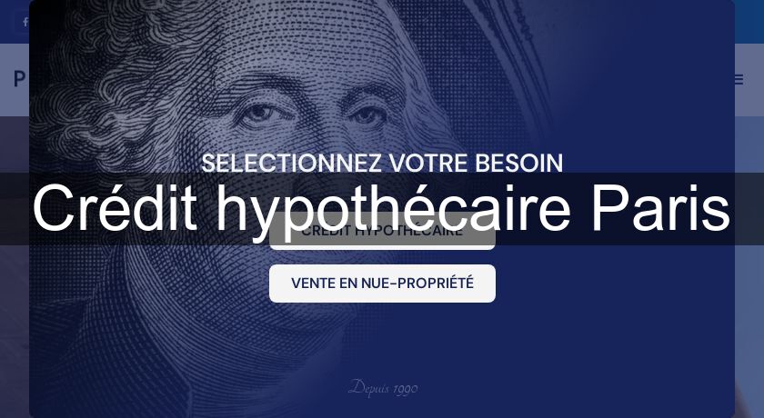 Crédit hypothécaire Paris