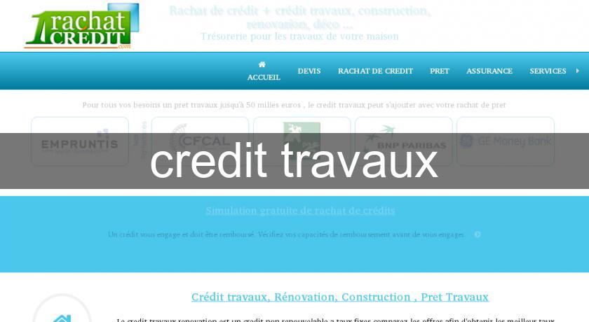credit travaux credit travaux