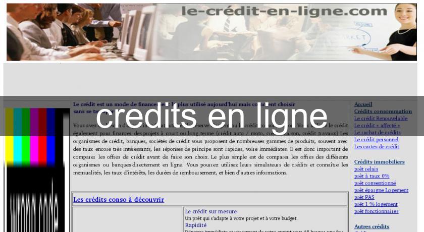 credits en ligne credits en ligne