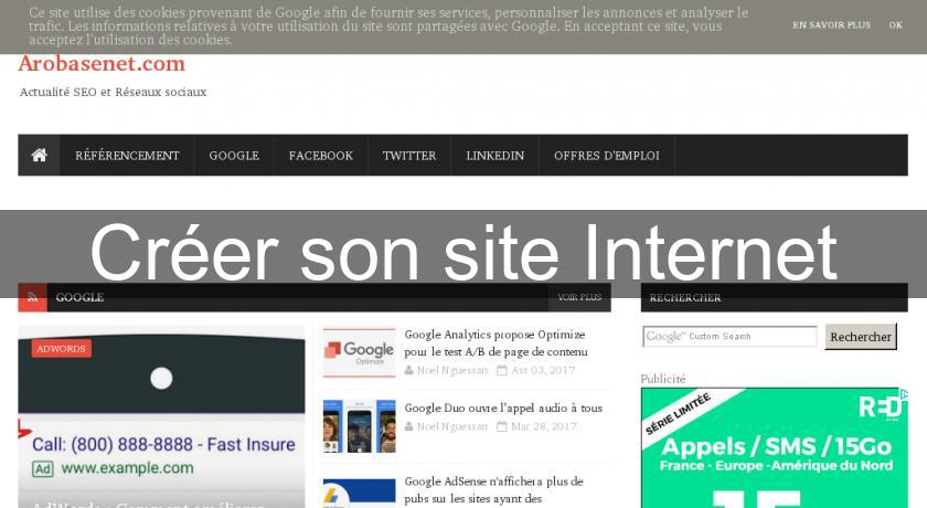 Créer son site Internet Créer son site Internet