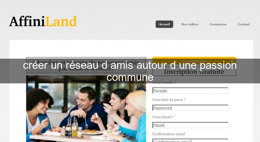 créer un réseau d'amis autour d'une passion commune créer un réseau d'amis autour d'une passion commune