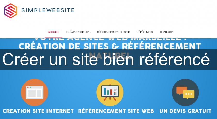 Créer un site bien référencé 