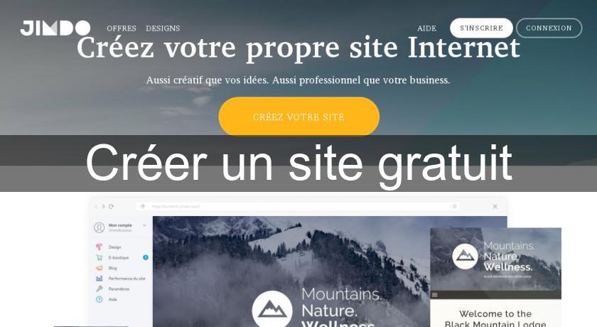 Créer un site gratuit