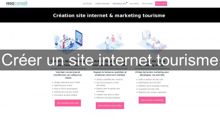 Créer un site internet tourisme Créer un site internet tourisme