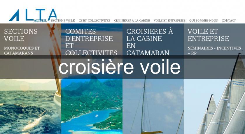 croisière voile 