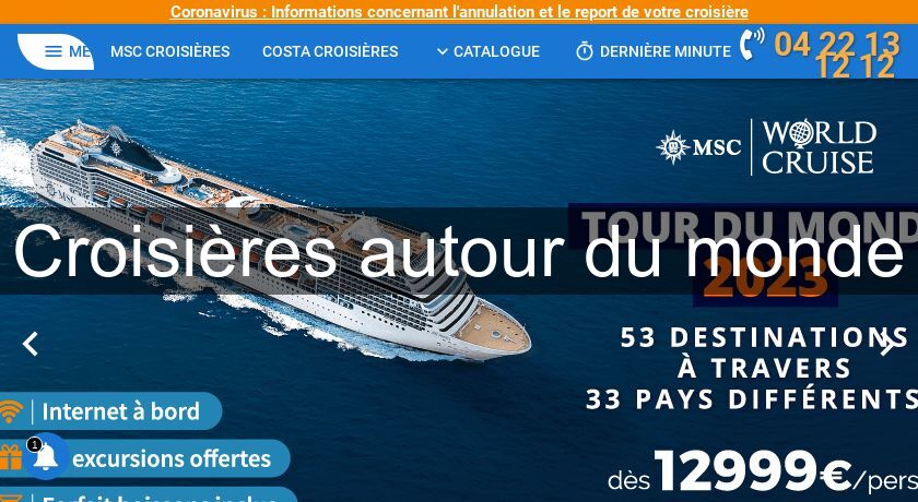 Croisières autour du monde Croisières autour du monde