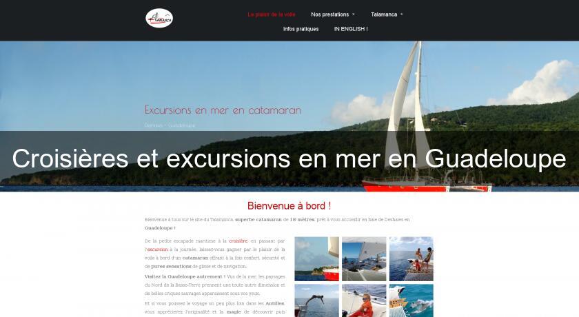 Croisières et excursions en mer en Guadeloupe Croisières et excursions en mer en Guadeloupe