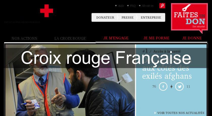 Croix rouge Française Croix rouge Française
