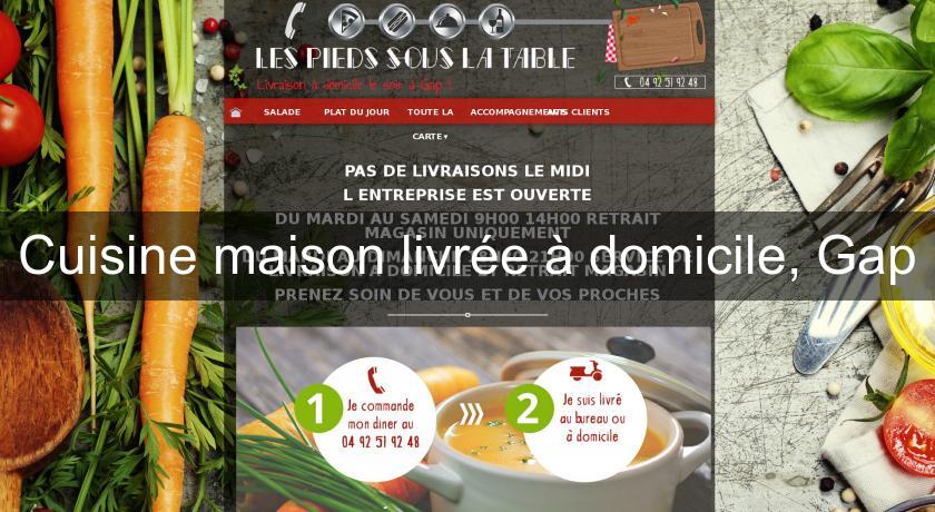 Cuisine maison livrée à domicile, Gap Cuisine maison livrée à domicile, Gap