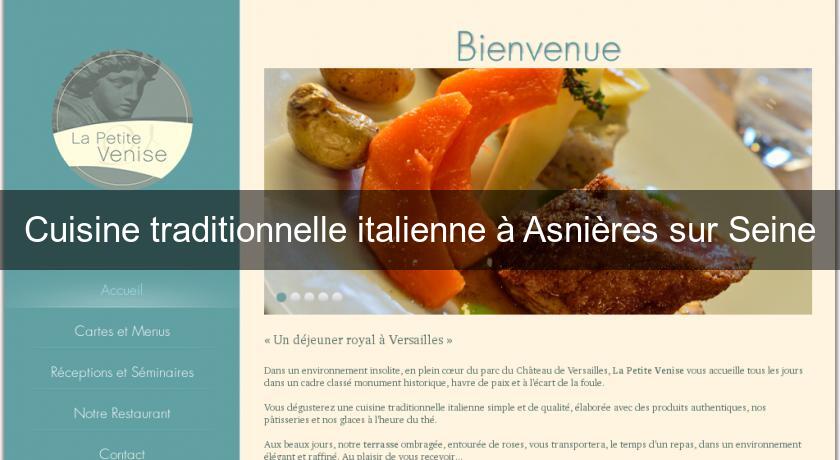 Cuisine traditionnelle italienne à Asnières sur Seine Cuisine traditionnelle italienne à Asnières sur Seine