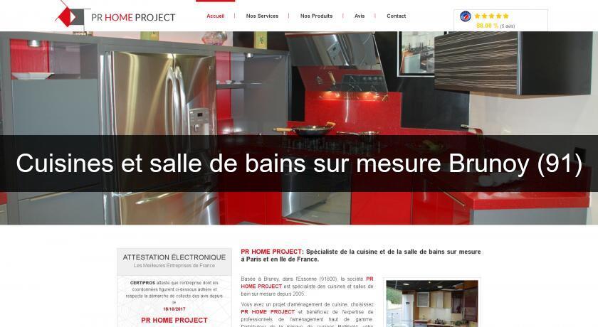 Cuisines et salle de bains sur mesure Brunoy (91) Cuisines et salle de bains sur mesure Brunoy (91)