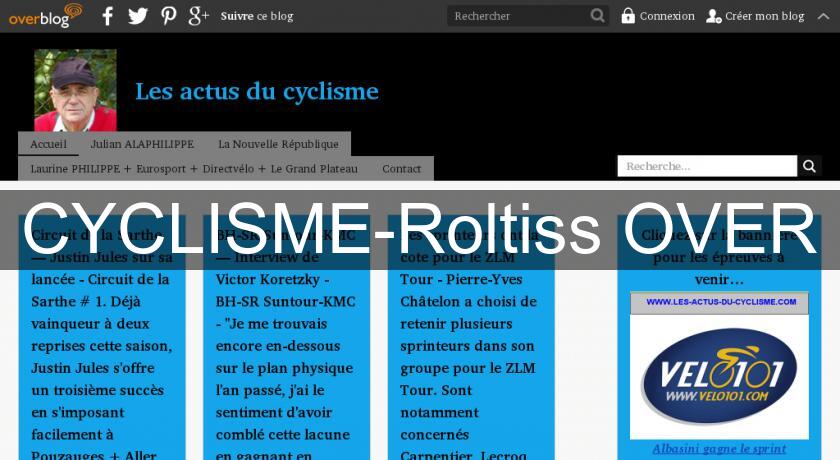 CYCLISME-Roltiss OVER CYCLISME-Roltiss OVER