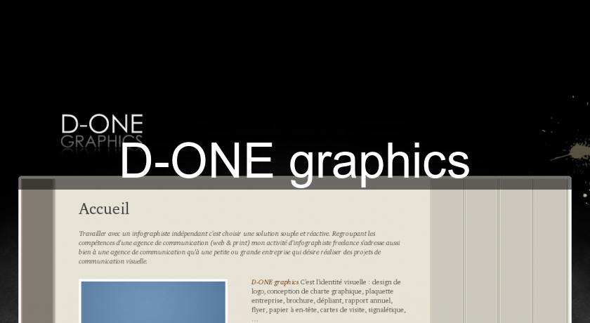 D-ONE graphics