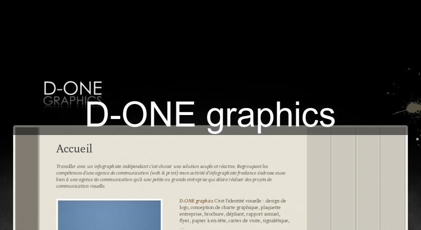 D-ONE graphics D-ONE graphics