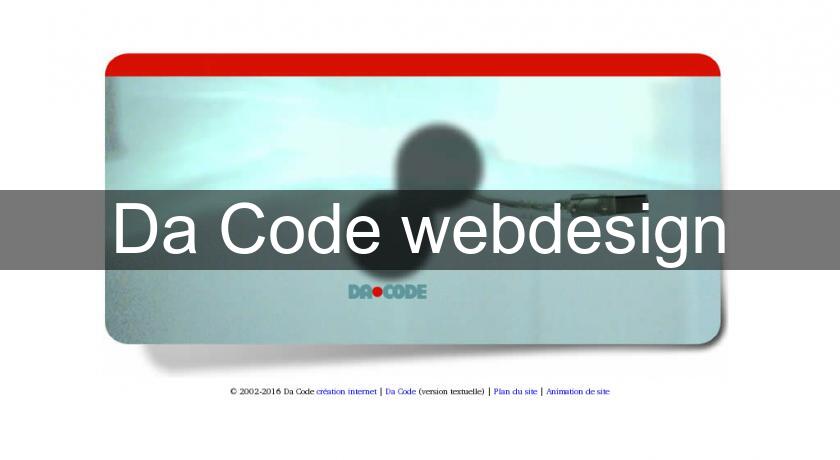 Da Code webdesign Da Code webdesign