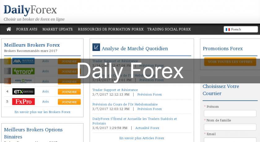Daily Forex Daily Forex