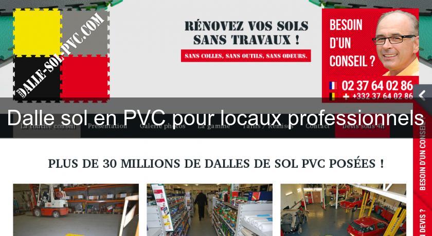 Dalle sol en PVC pour locaux professionnels Dalle sol en PVC pour locaux professionnels