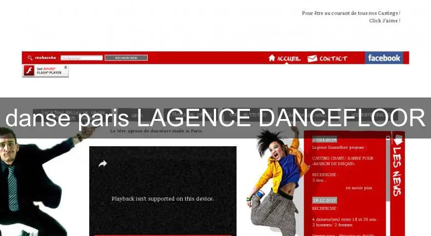 danse paris LAGENCE DANCEFLOOR
