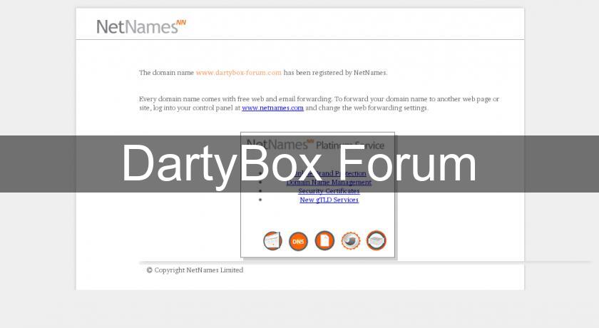 DartyBox Forum DartyBox Forum
