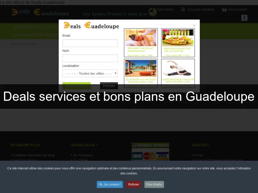 Deals services et bons plans en Guadeloupe