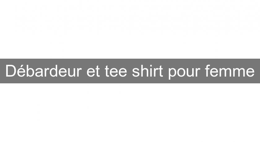 Débardeur et tee shirt pour femme