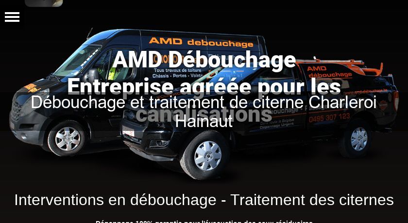 Débouchage et traitement de citerne Charleroi Hainaut Débouchage et traitement de citerne Charleroi Hainaut