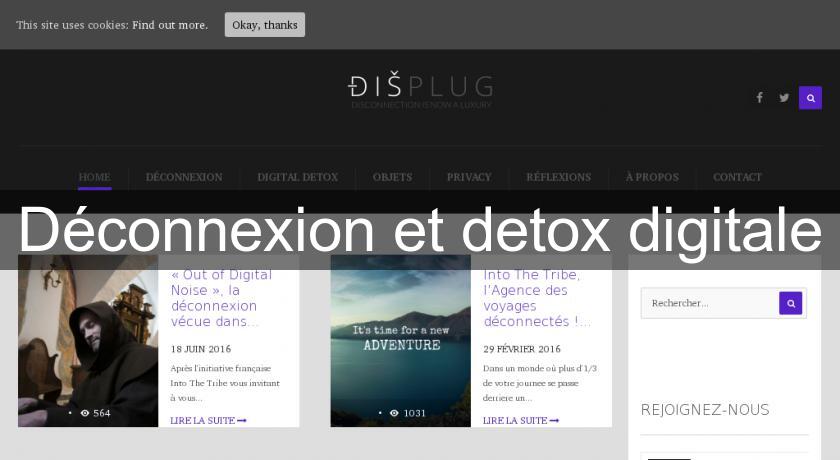 Déconnexion et detox digitale Déconnexion et detox digitale