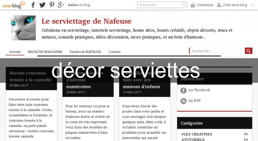 décor serviettes décor serviettes