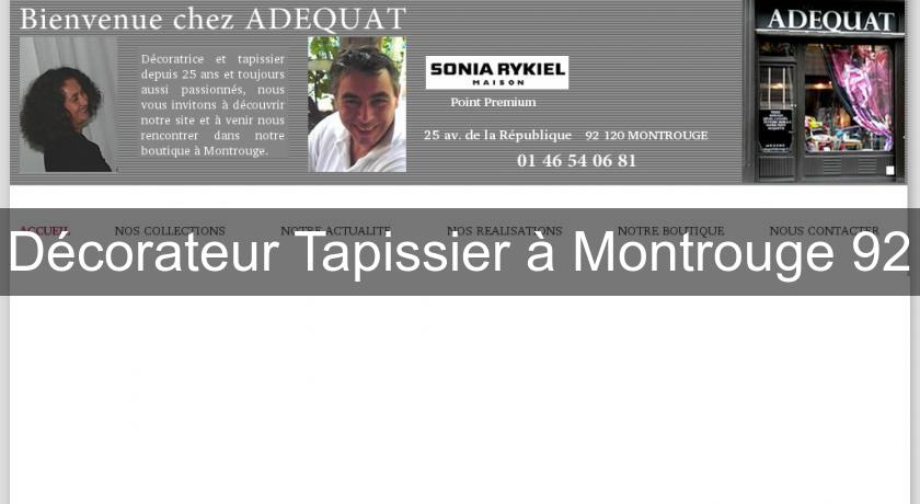 Décorateur Tapissier à Montrouge 92 Décorateur Tapissier à Montrouge 92