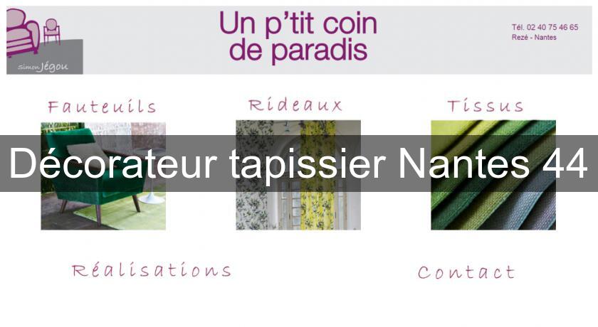 Décorateur tapissier Nantes 44 Décorateur tapissier Nantes 44