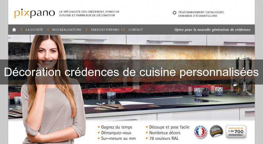 Décoration crédences de cuisine personnalisées Décoration crédences de cuisine personnalisées