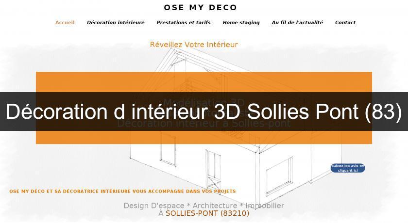 Décoration d'intérieur 3D Sollies Pont (83) Décoration d'intérieur 3D Sollies Pont (83)