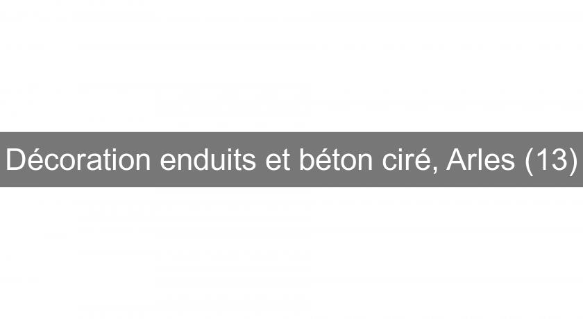 Décoration enduits et béton ciré, Arles (13)