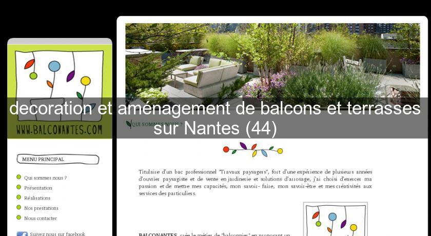 decoration et aménagement de balcons et terrasses sur Nantes (44) decoration et aménagement de balcons et terrasses sur Nantes (44)