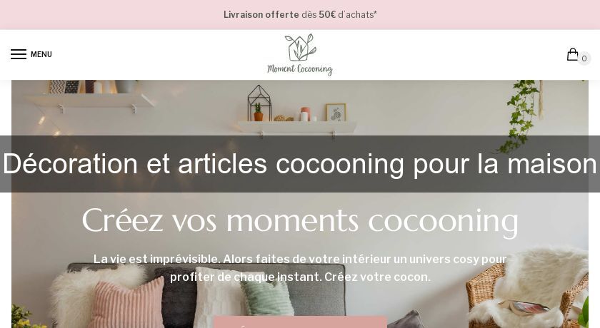 Décoration et articles cocooning pour la maison Décoration et articles cocooning pour la maison