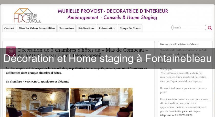 Décoration et Home staging à Fontainebleau